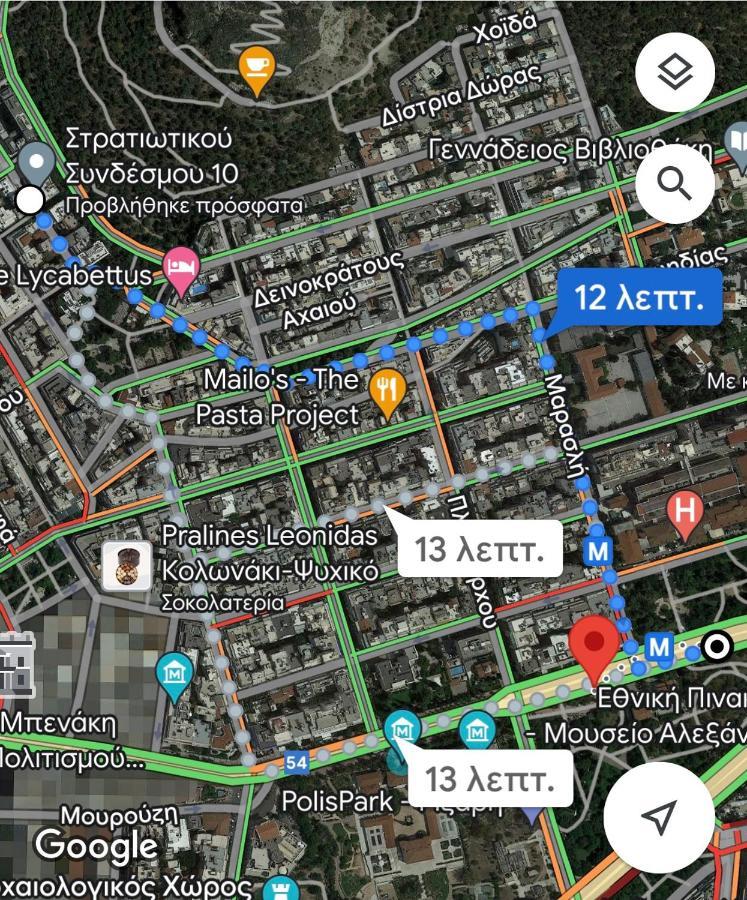 Apartmán Kolonaki Nest Atény Exteriér fotografie